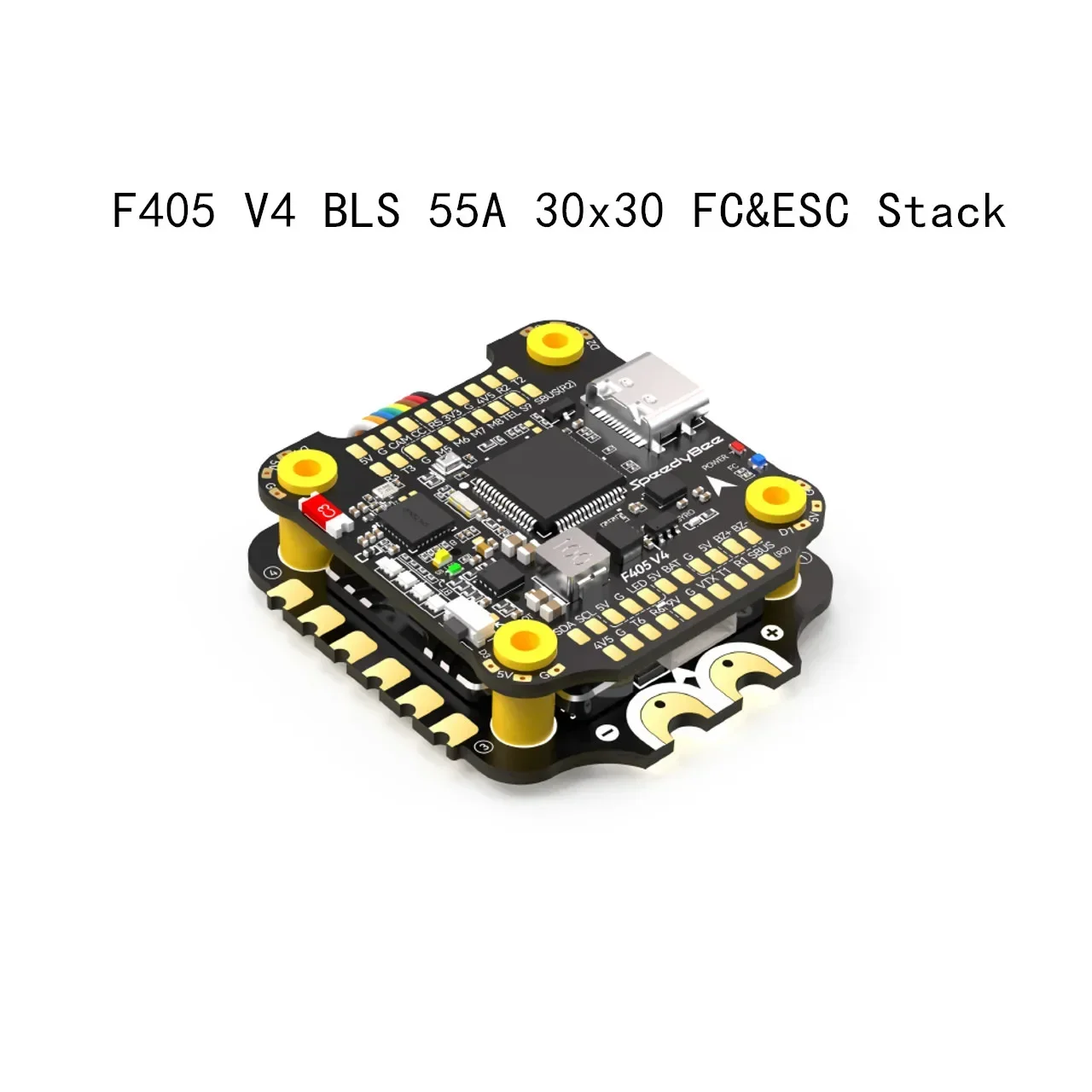 SpeedyBee F405 V4 BLS 55A 30x3 - Speedybee F405 V4 Bls 55A Stack recension och pris