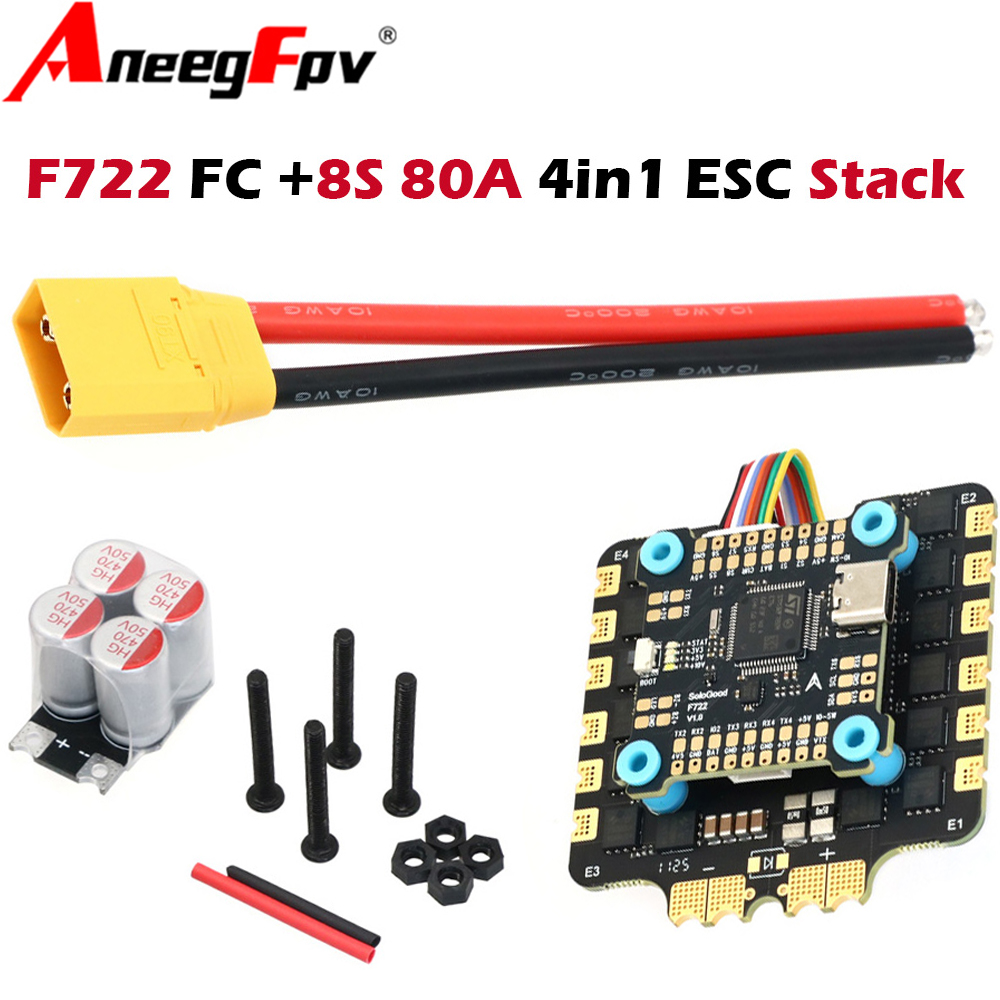 SoloGood F722 F7 6S Flight Con - Speedybee F405 V4 Bls 55A Stack recension och pris