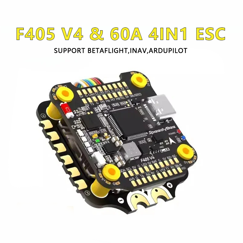 SpeedyBee F405 V4 BLS 60A 30x3 - Speedybee F405 V4 Bls 55A Stack recension och pris